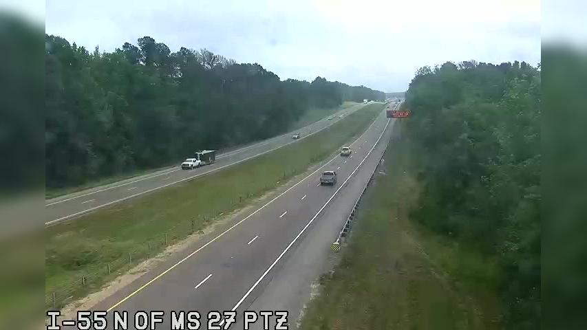 Crystal Springs: I-55 at MS 27 - Copiah/Hinds County Line Traffic Camera