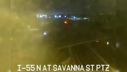 Traffic Cam Jackson: I-55 at Savanna St Player