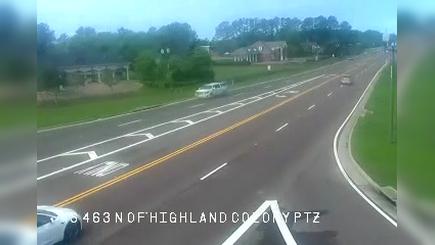 Madison: MS 463 at Highland Colony Pkwy Traffic Camera