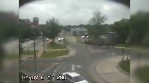 Hattiesburg: Hardy St at 2nd Ave Traffic Camera