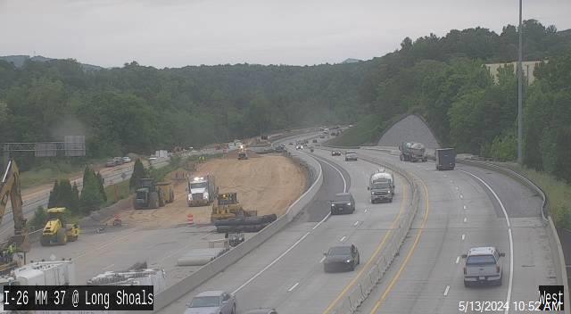 I-26 Exit 37/Long Shoals - Mile Marker 37 Traffic Camera