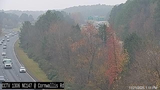 Traffic Cam NC 147 - Cornwallis Road Player