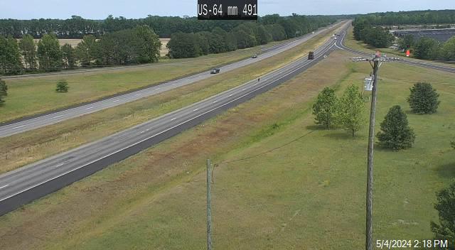 Traffic Cam US 64 @ Chinquapin Rd - Mile Marker 491 Player