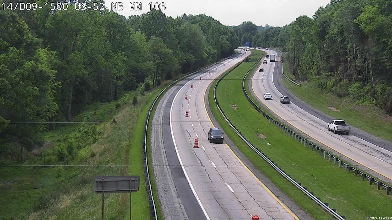 Traffic Cam US-52 near S Main St - Mile Marker 103 Player