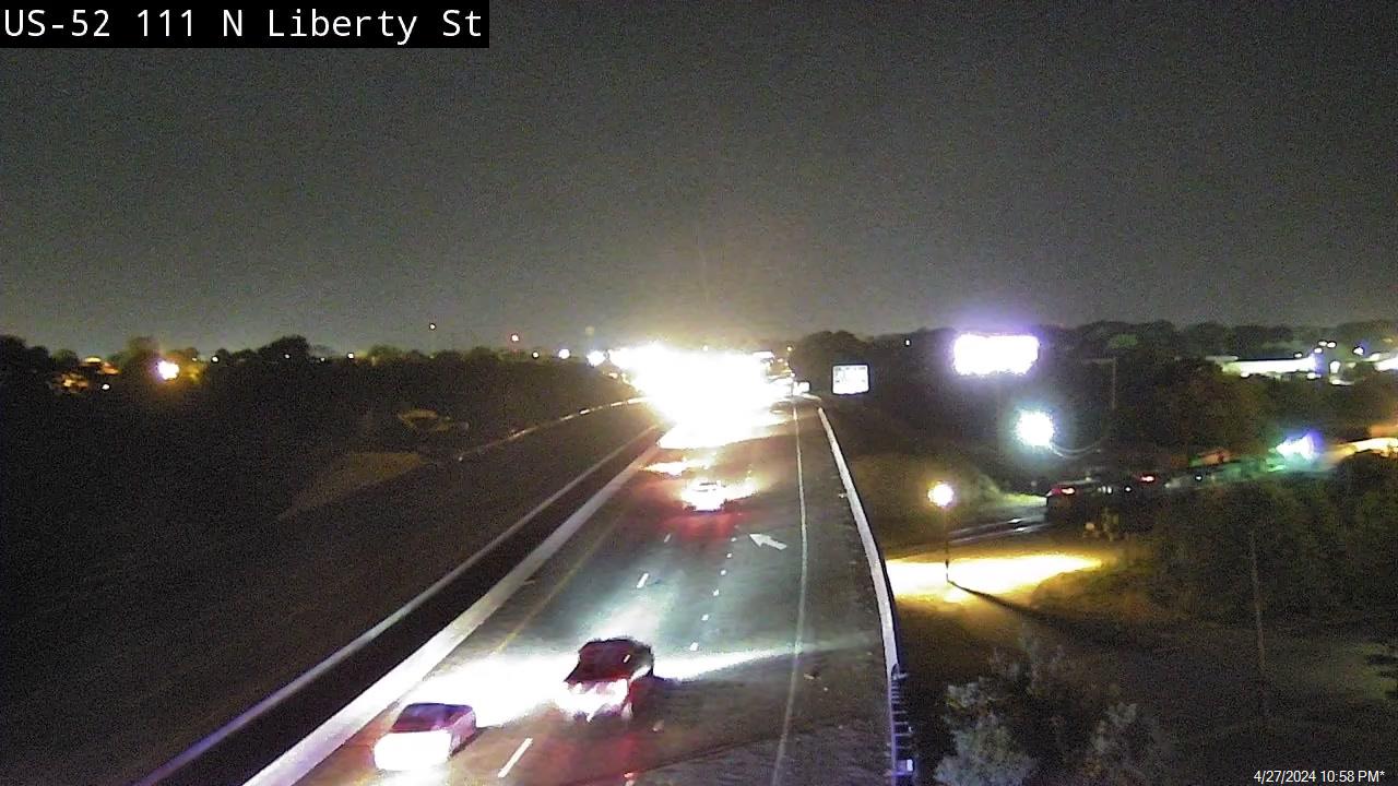 Traffic Cam US-52 at N Liberty St - Mile Marker 111 Player