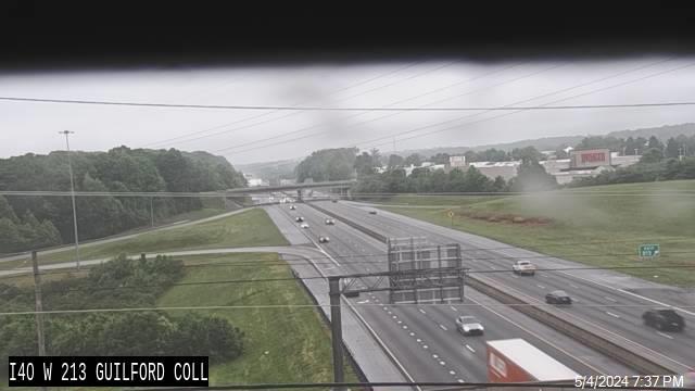 Traffic Cam I-40 at Guilford College Rd - Mile Marker 213 Player