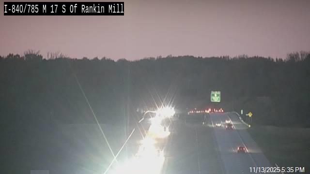 Traffic Cam I-785 / I-840 at S of Rankin Mill Rd - Mile Marker 17 Player