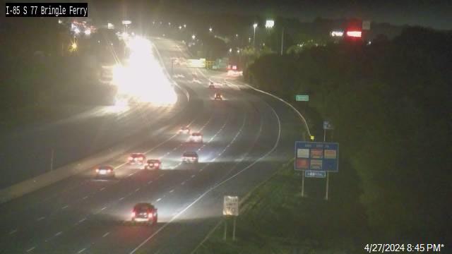 Traffic Cam I-85 at Bringle Ferry Rd - Mile Marker 77 Player