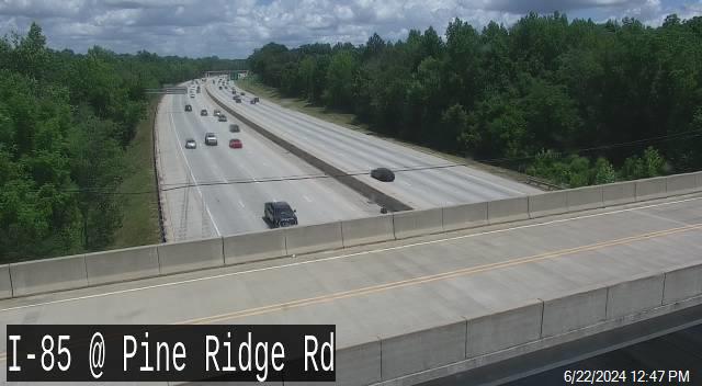 I-85 @ Pine Ridge Rd Traffic Camera