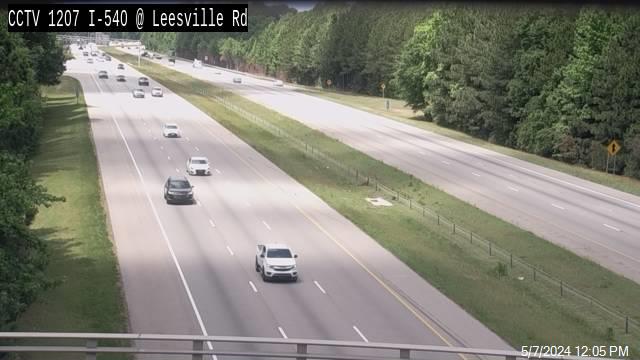 I-540 & Leesville Rd - Mile Marker 7 Traffic Camera
