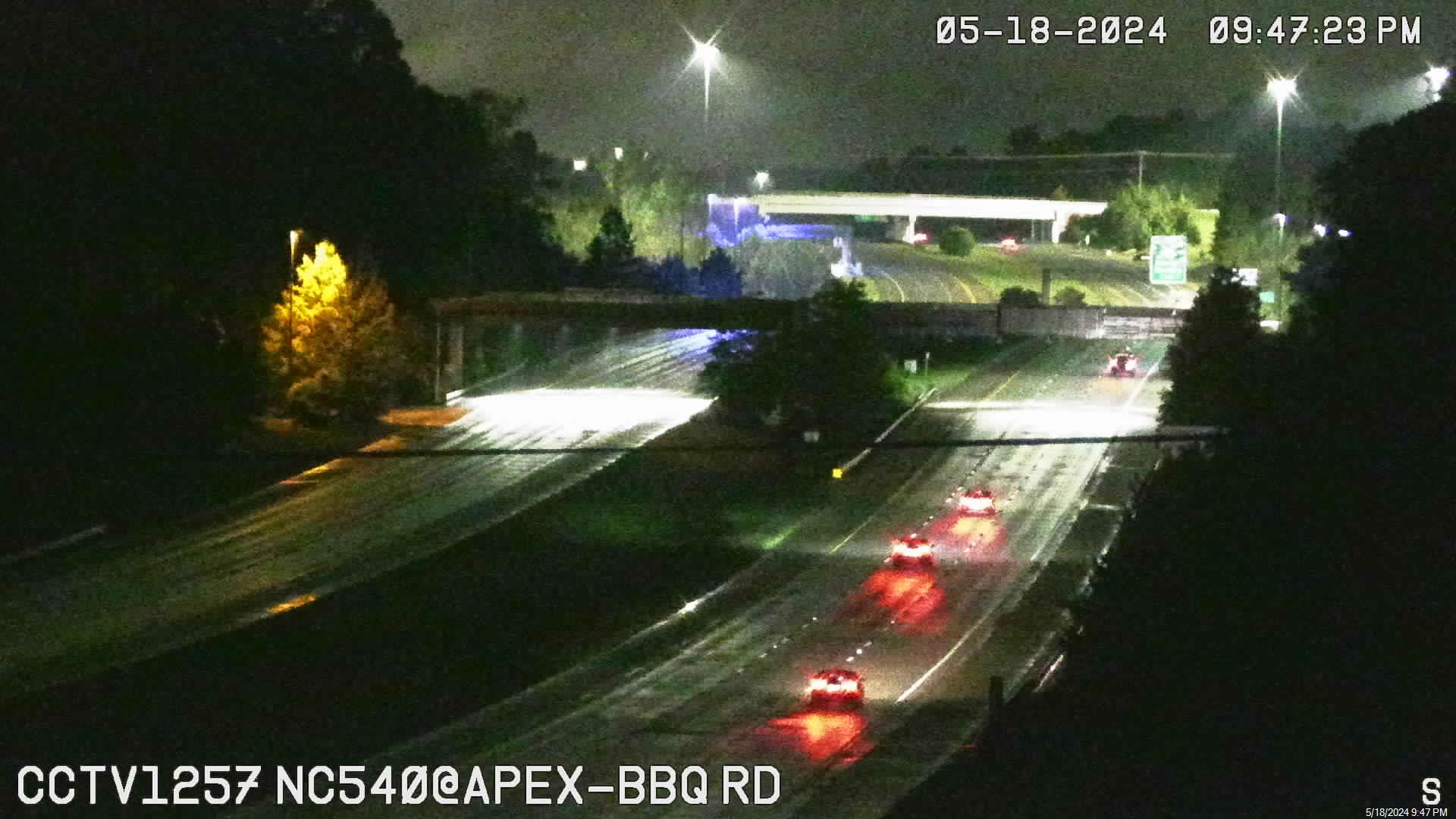 Traffic Cam Toll 540/Apex Barbeque Rd - Mile Marker 57 Player