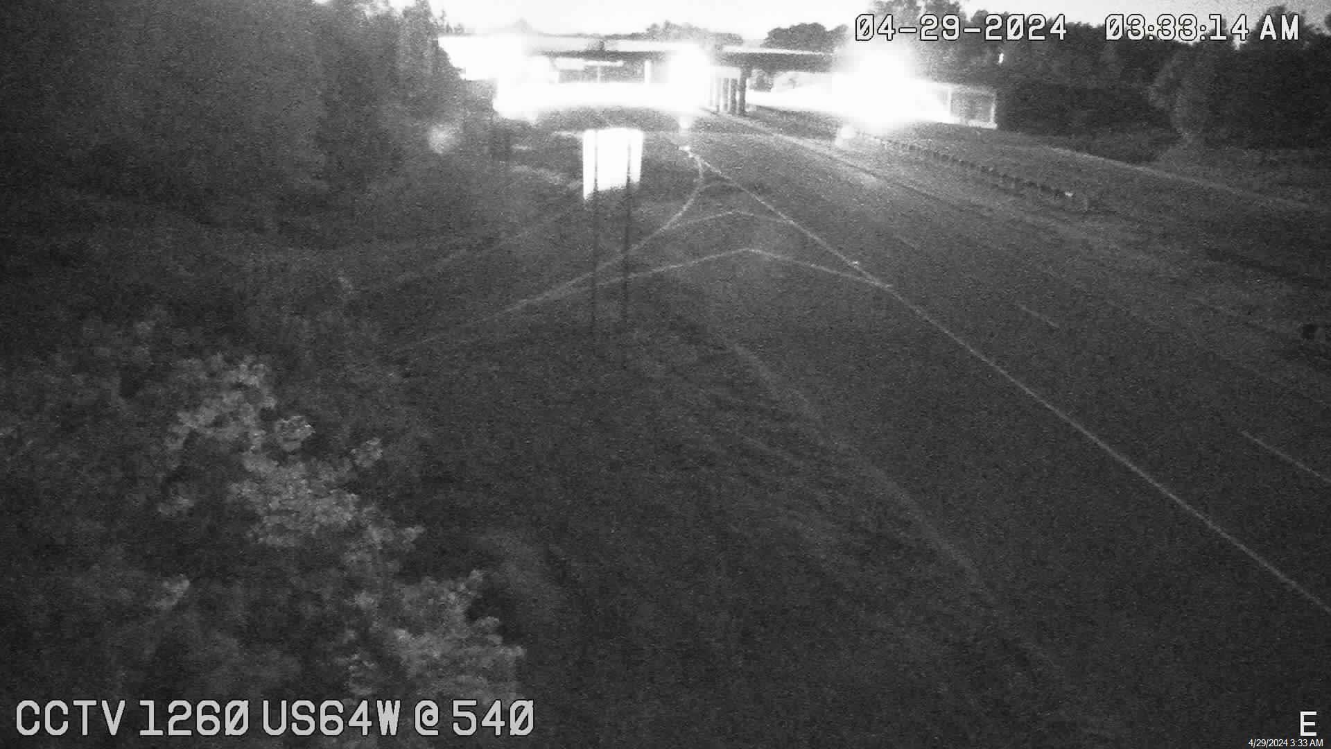 US 64 at NC 540 (Toll)  - Mile Marker 60 Traffic Camera