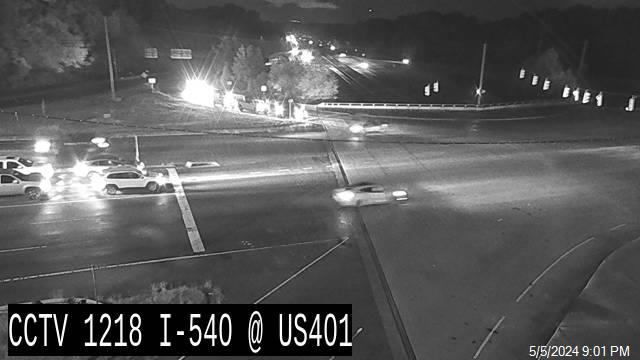 I-540 & US 401 - Mile Marker 18 Traffic Camera