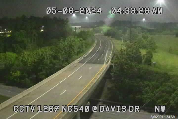 Traffic Cam NC 540 & Davis Dr. - Mile Marker 67 Player