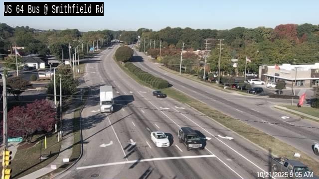 Traffic Cam US 64 BUS (Knightdale Blvd) - Smithfield Rd Player