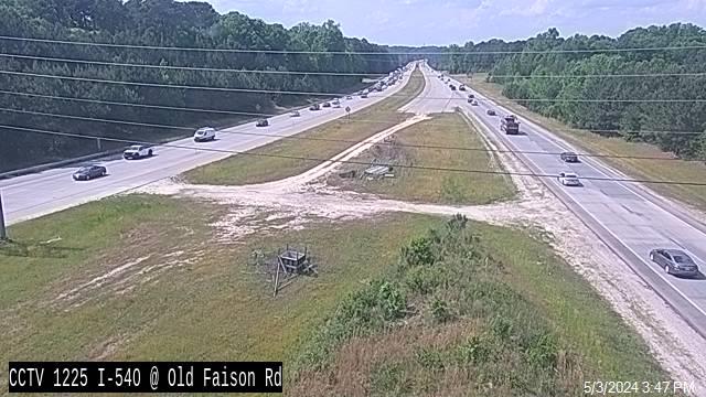 Traffic Cam I-540 @ Old Faison Rd - Mile Marker 26 Player