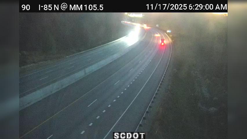 Traffic Cam Grover: I-85 N @ MM 105.5 Player