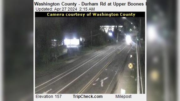 Traffic Cam Durham: Washington County - Rd at Upper Boones Ferry Rd Player