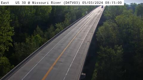 Blair: D4 - US 30 @ Missouri River (03) Traffic Camera