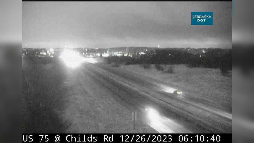 Avery: US 75: Childs Rd in Bellevue: Various Views Traffic Camera