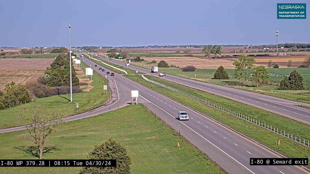 Ruby: I-80: Seward Exit: Interstate View Traffic Camera