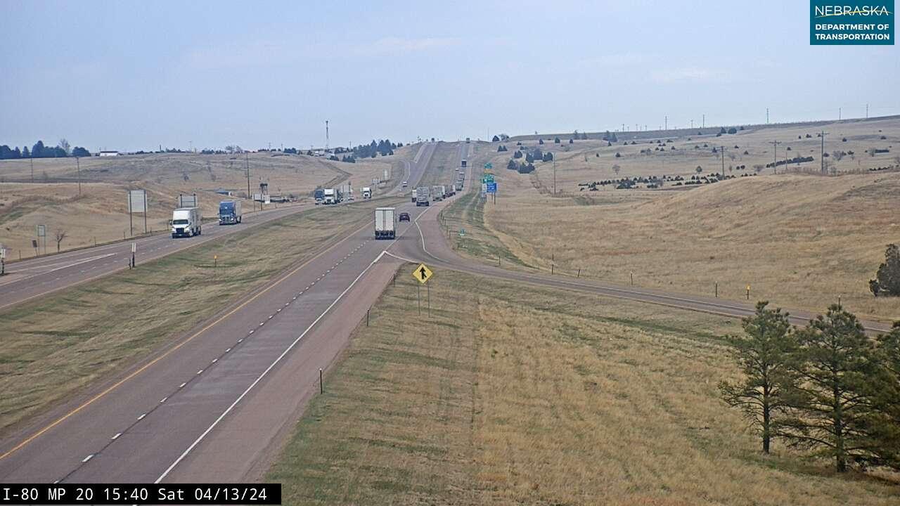 Traffic Cam Kimball › East: I-80 - East Player