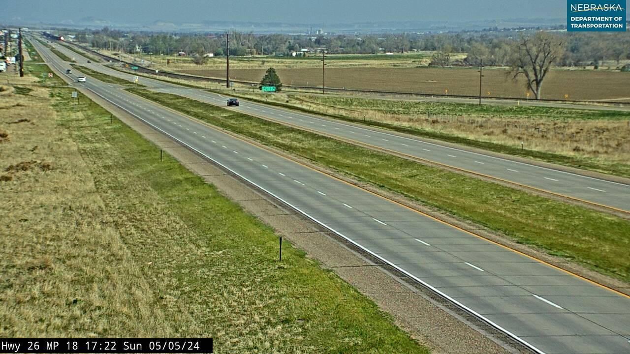 Traffic Cam Covert › East: US 26: Hwy 26 W of Scottsbluff: Hwy 26 East Player