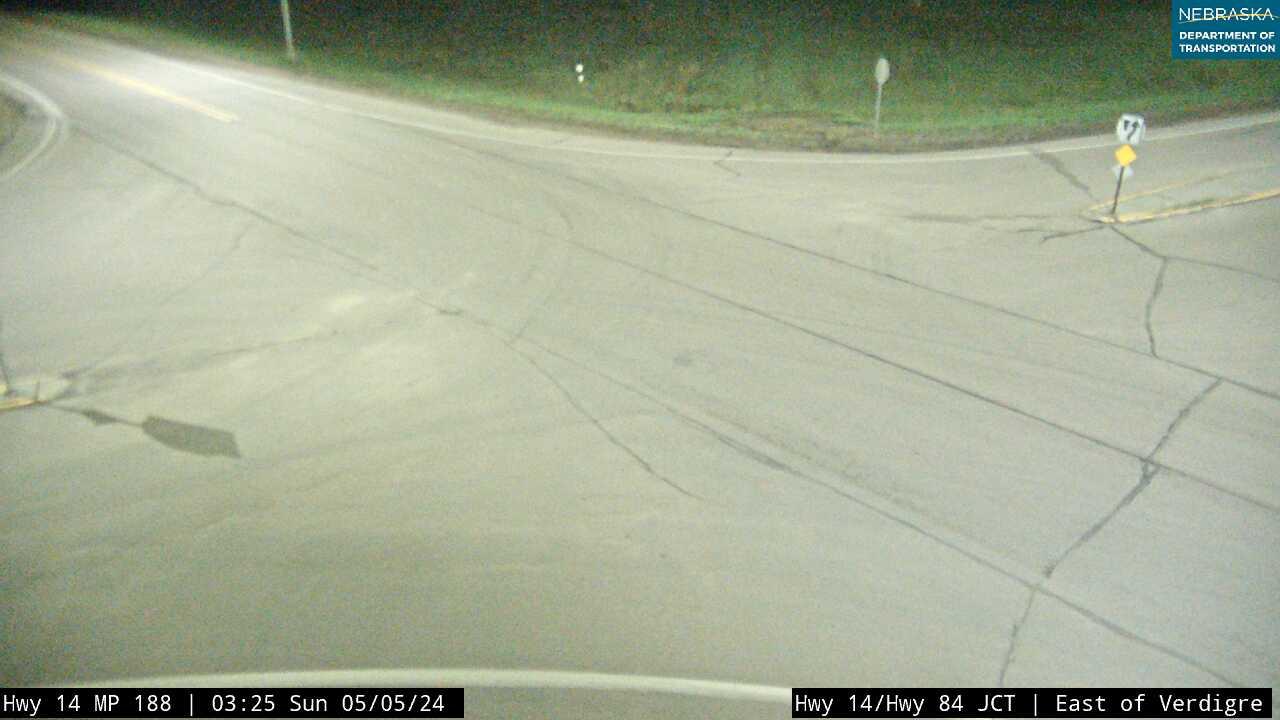 Verdigre: NE - Spur S54A: Junction Traffic Camera