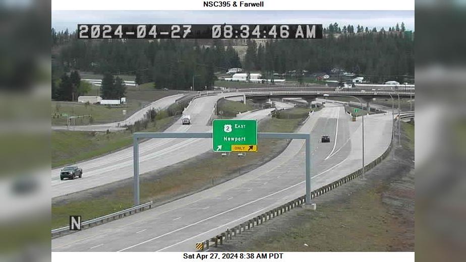 Traffic Cam Mead › North: US 395 NSC at MP 165.2: NSC 395 & Farwell Player