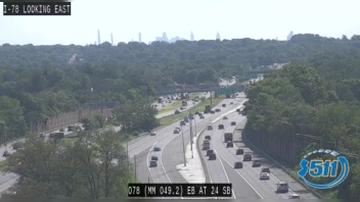 Traffic Cam Millburn › East: I-78 @ NJ-24, Springfield Player