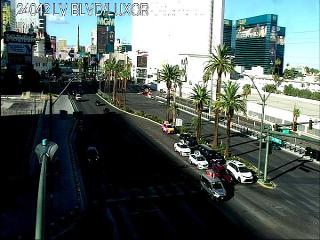 Traffic Cam Las Vegas Blvd at Luxor Player