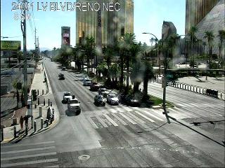 Las Vegas Blvd at Reno Traffic Camera