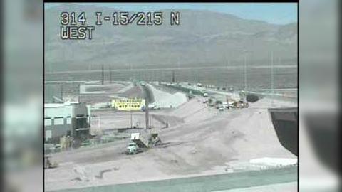 Traffic Cam North Las Vegas: I-15 SB N I-215 (dual) Player