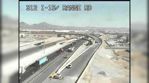 North Las Vegas: I-15 NB Range Rd Traffic Camera