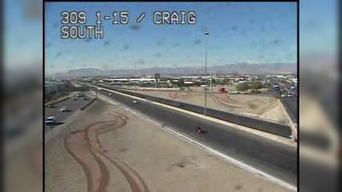 North Las Vegas: I-15 NB Craig Rd Traffic Camera