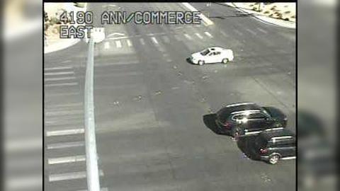 North Las Vegas: Ann Road at Commerce Traffic Camera