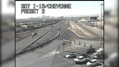 Traffic Cam North Las Vegas: I-15 SB Cheyenne Player