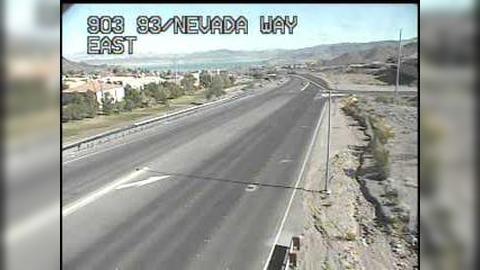 Boulder City: US-93 SB NV Way (DMS) Traffic Camera