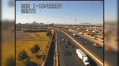 North Las Vegas: I-15 NB Carey Traffic Camera