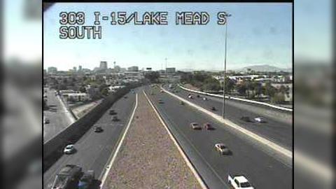 Traffic Cam North Las Vegas: I-15 NB Lake Mead S Player