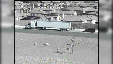 Whitney Ranch: I-515 SB Sunset Traffic Camera