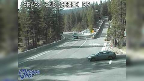Traffic Cam Incline Village: SR431 at 2nd Creek Dr Player