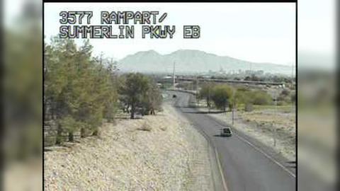 Traffic Cam The Hills South: Rampart and Summerlin Pkwy EB Player