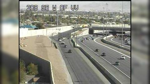 Twin Lakes: US 95 NB W of Valley View Traffic Camera