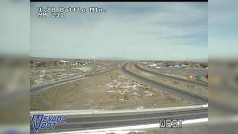 Traffic Cam Battle Mountain: I-80 and Player