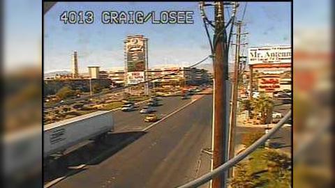 Traffic Cam North Las Vegas: Craig and Losee Player