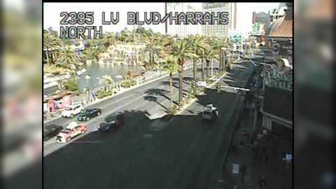 Traffic Cam Hughes Center: Las Vegas Blvd at Harrahs Player