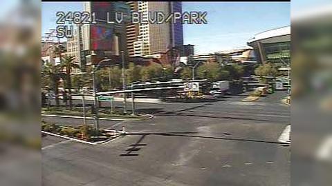 Traffic Cam Hughes Center: Las Vegas Blvd at MGM_Park Player