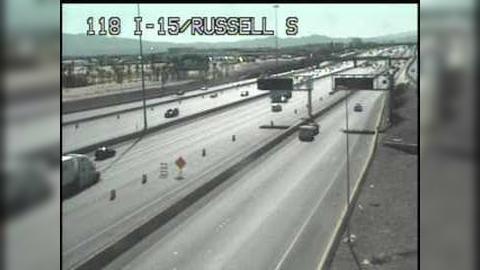 Traffic Cam Paradise: I-15 SB S of Russell Player