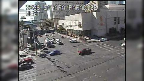 Traffic Cam Las Vegas: Sahara and Paradise Player